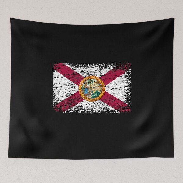 Item preview, Florida flag used look designed and sold by GeogDesigns.