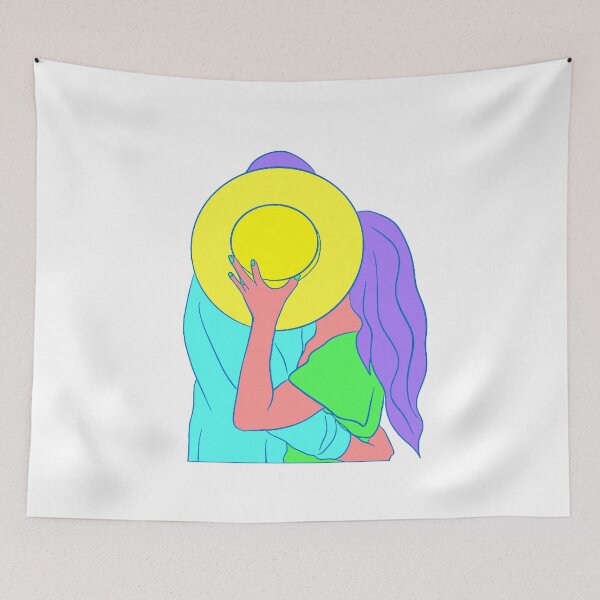 Item preview, neon color lovely couple designed and sold by tharusha fernando.