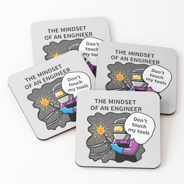 Item preview, THE MINDSET  OF AN ENGINEER, Do not touch  my tools designed and sold by zzzozzo.