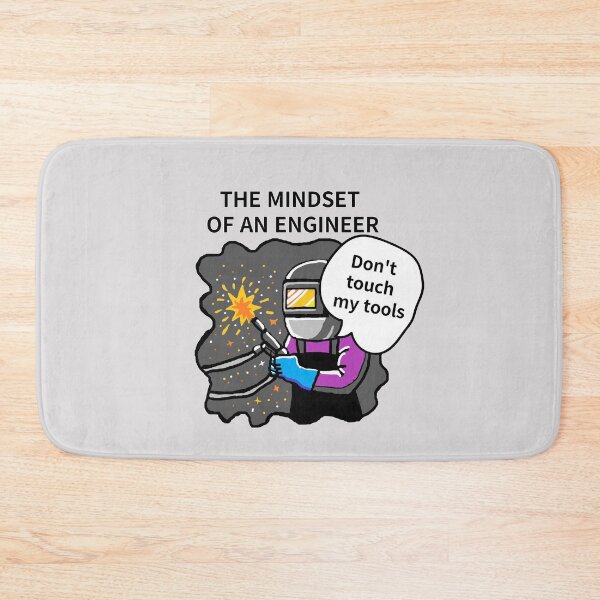 Item preview, THE MINDSET  OF AN ENGINEER, Do not touch  my tools designed and sold by zzzozzo.