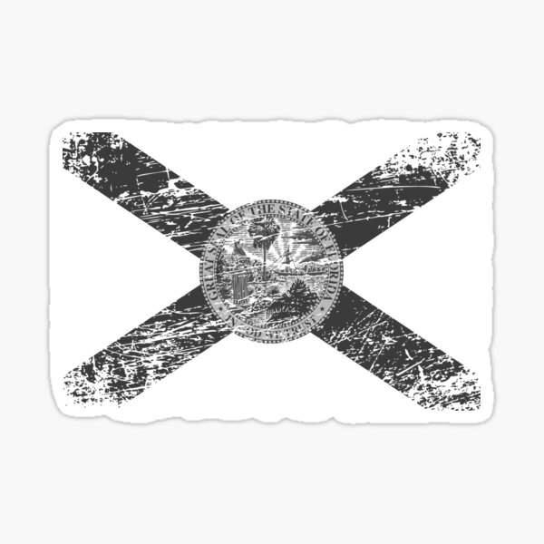 Item preview, Florida flag used look designed and sold by GeogDesigns.