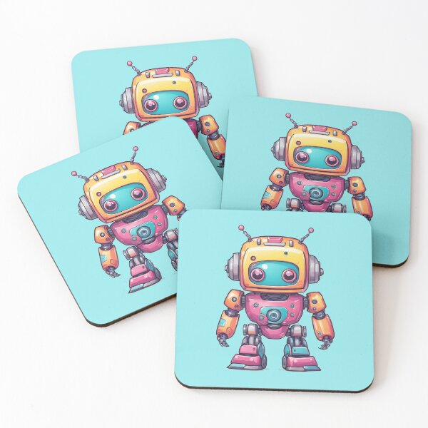 Item preview, Robot Boy - Cute Little Guy - Colorful Kawaii Cartoon designed and sold by Burn-Ego.