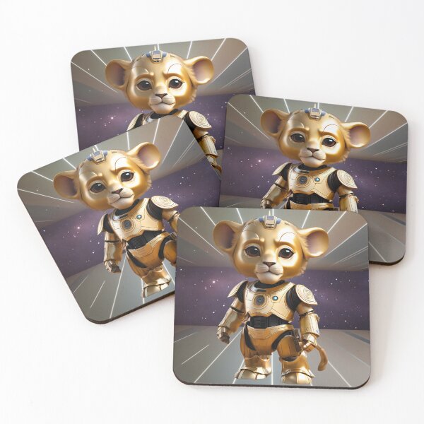 Item preview, Lion Robot in Galaxy  designed and sold by BotunPeony.