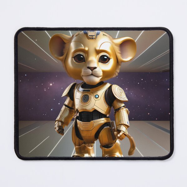 Item preview, Lion Robot in Galaxy  designed and sold by BotunPeony.