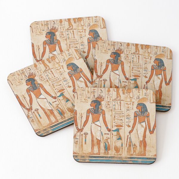 Item preview, Egyptian Hieroglyphics on the Temple Wall - 7 designed and sold by nyathiwa.