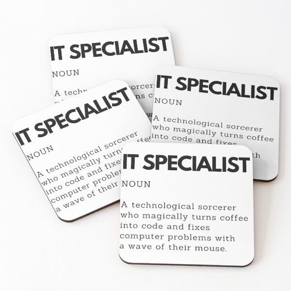 Item preview, IT Specialist Definition | Funny Gift for IT Specialist designed and sold by PakoArtStudio.