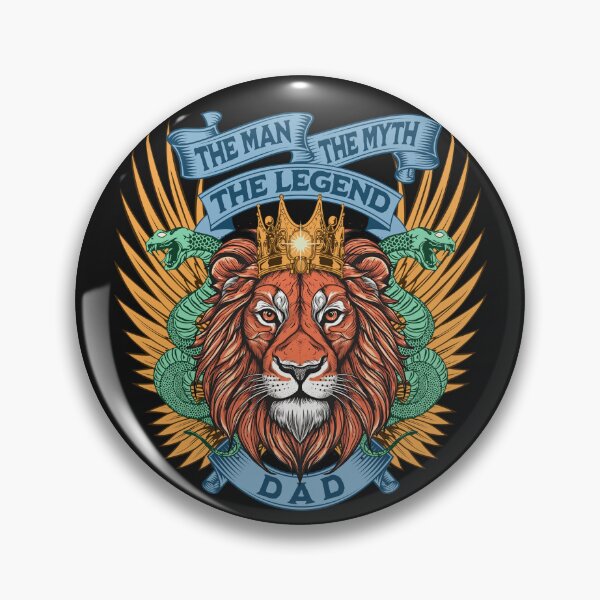 Item preview, Legendary Dad: The Man, The Myth designed and sold by SerhiiArt.