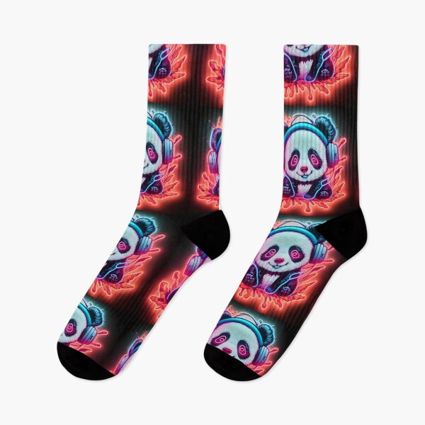 Item preview, Music panda neon designed and sold by ManikRaja.