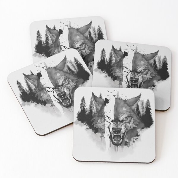 Item preview, Alpha Wolf In The Forest designed and sold by DesignscapeWCF.