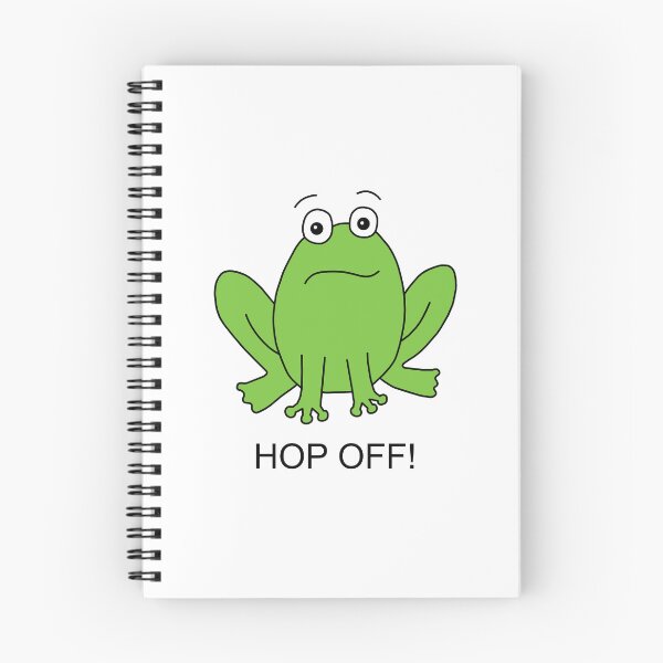 Item preview, Hop Off Cartoon Frog designed and sold by Scat the cat.