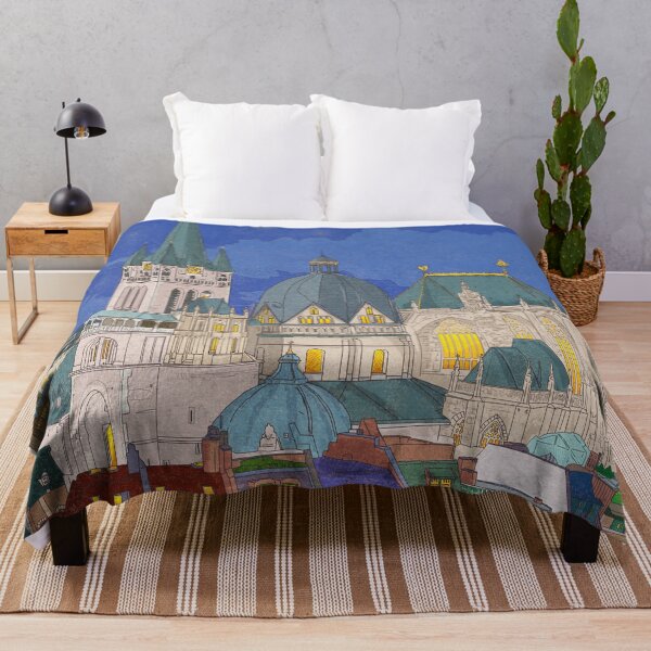 Item preview, Aachen Germany Christmas Eve Cityscape Whimsical Art designed and sold by Wall-Art-Sketch.