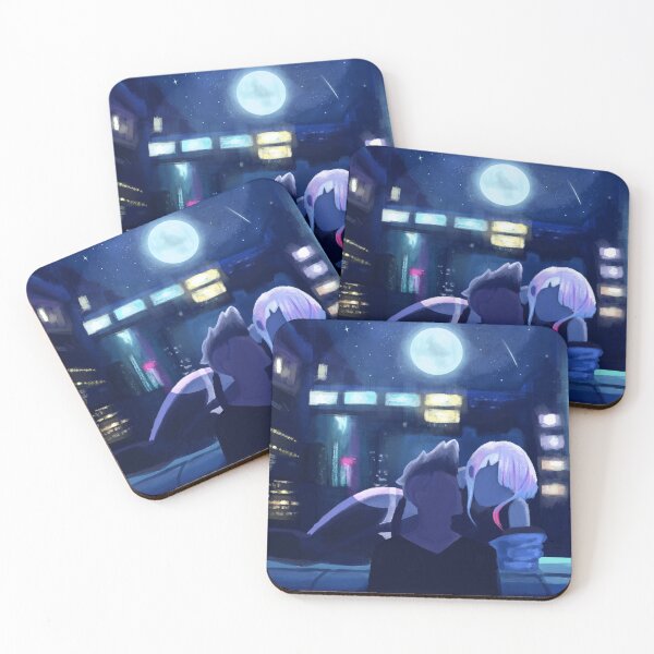 Item preview, Cyberpunk edgerunners landscape designed and sold by Artfulmelody.