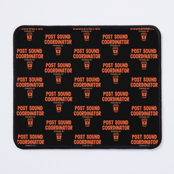 Item preview, Post Sound Coordinator Powered by Coffee designed and sold by NermilioDesigns.