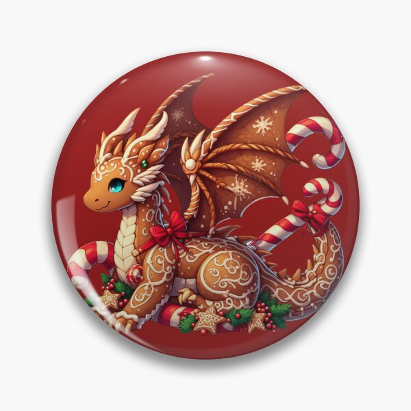 Item preview, Gingerbread Dragon DnD designed and sold by dragongf.