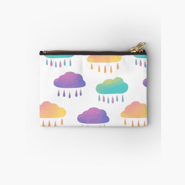 Item preview, Colorful rainy clouds pattern designed and sold by pinkyfish1010.