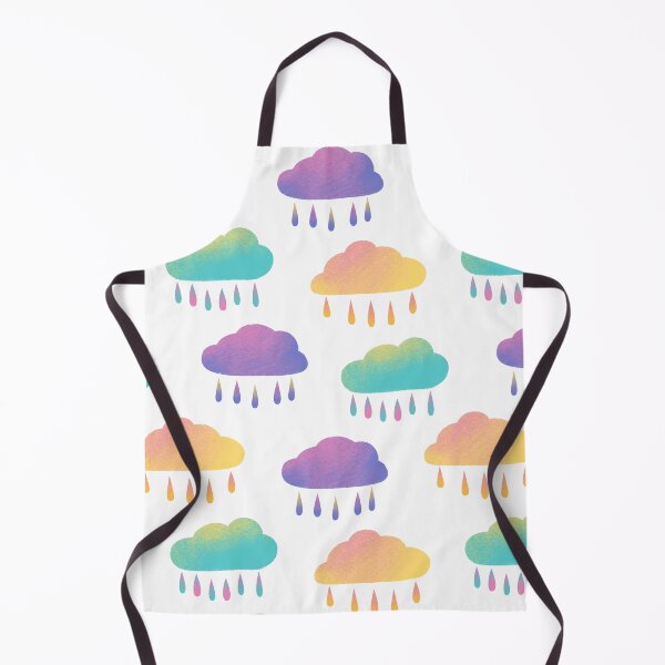 Item preview, Colorful rainy clouds pattern designed and sold by pinkyfish1010.