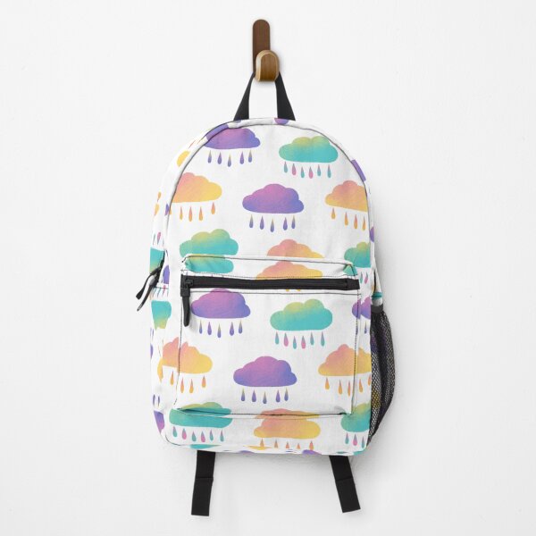Item preview, Colorful rainy clouds pattern designed and sold by pinkyfish1010.