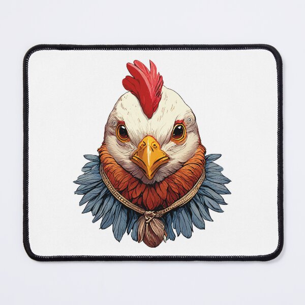Item preview, Clucky Charm: Whimsical Chicken designed and sold by UncleBison.