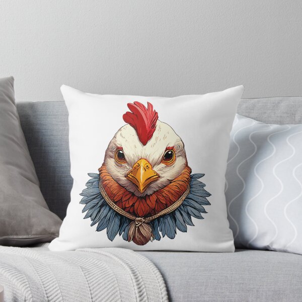 Item preview, Clucky Charm: Whimsical Chicken designed and sold by UncleBison.