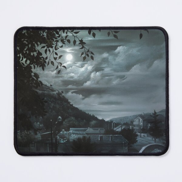 Item preview, Moon rise at the town designed and sold by Anton-Art-.