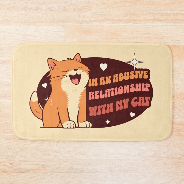 Item preview, In an abusive relationshhip with my cat pet | Morcaworks designed and sold by Morcawork.