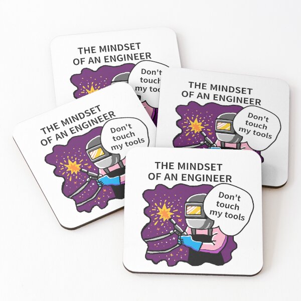 Item preview, THE MINDSET  OF AN ENGINEER, Do not touch  my tools designed and sold by zzzozzo.