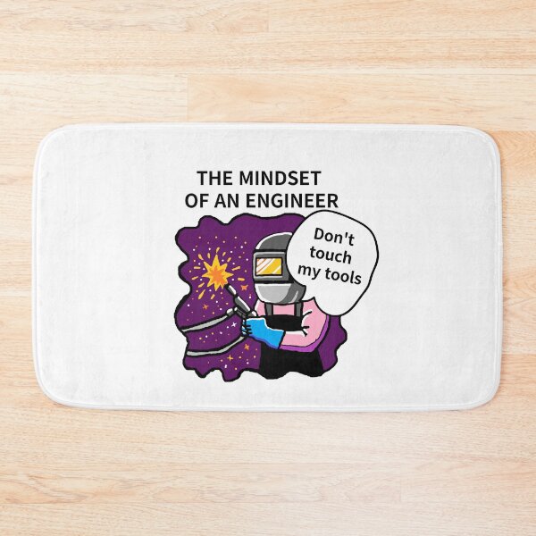 Item preview, THE MINDSET  OF AN ENGINEER, Do not touch  my tools designed and sold by zzzozzo.