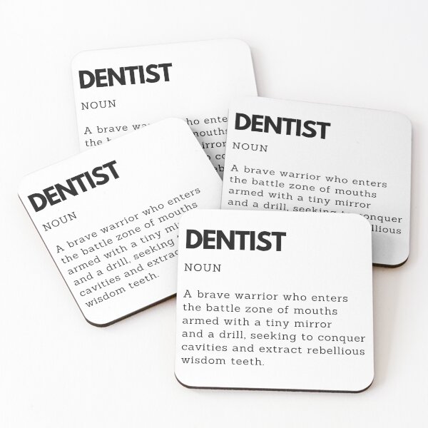 Item preview, Dentist Definition | Funny Gift for Dentist designed and sold by PakoArtStudio.