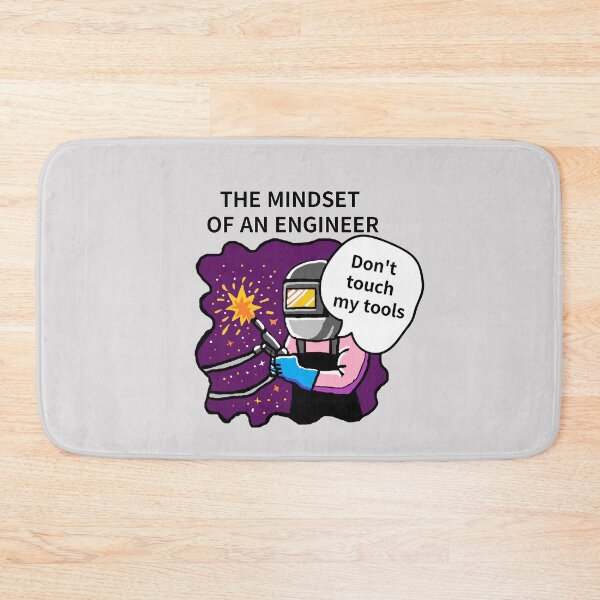 Item preview, THE MINDSET  OF AN ENGINEER, Do not touch  my tools designed and sold by zzzozzo.