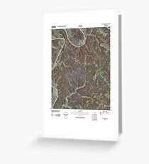 USGS TOPO Map Kentucky KY Blacks Ferry 20100407 TM Greeting Card