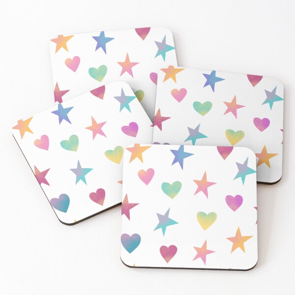Item preview, Stars and hearts pattern designed and sold by pinkyfish1010.