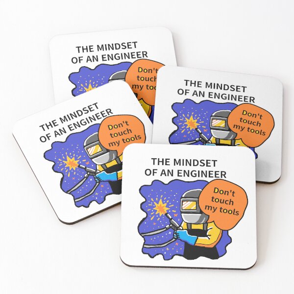 Item preview, THE MINDSET  OF AN ENGINEER, Do not touch  my tools designed and sold by zzzozzo.