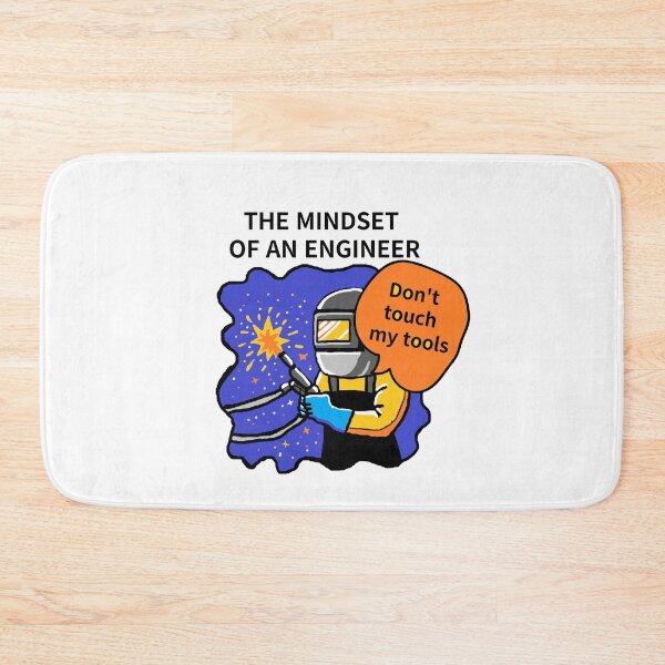 Item preview, THE MINDSET  OF AN ENGINEER, Do not touch  my tools designed and sold by zzzozzo.