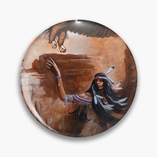 Item preview, Native american woman designed and sold by Anton-Art-.