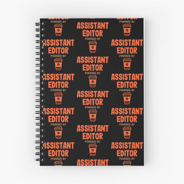 Item preview, Assistant Editor Powered by Coffee designed and sold by NermilioDesigns.