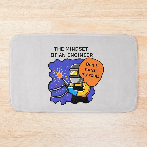 Item preview, THE MINDSET  OF AN ENGINEER, Do not touch  my tools designed and sold by zzzozzo.