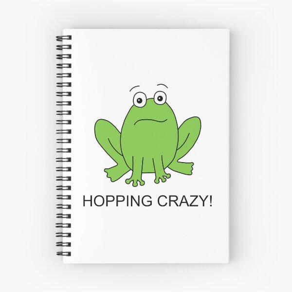 Item preview, Hopping Crazy Cartoon Frog designed and sold by Scat the cat.