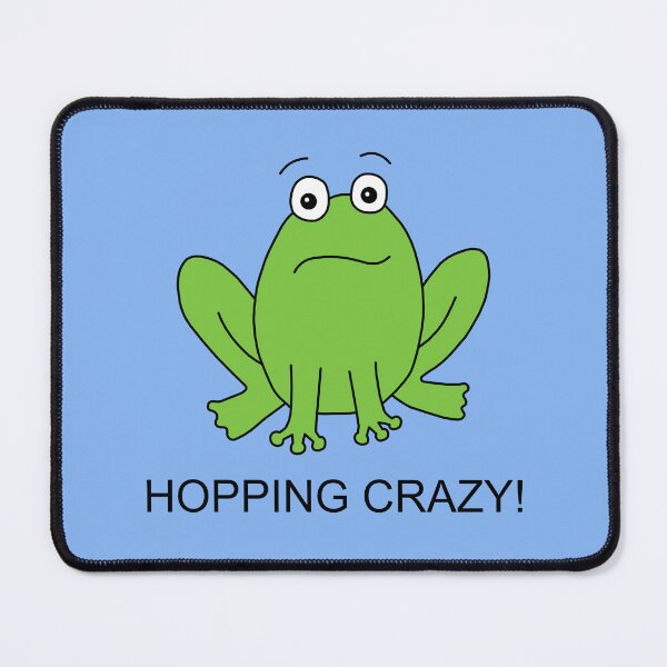Item preview, Hopping Crazy Cartoon Frog designed and sold by Scat the cat.
