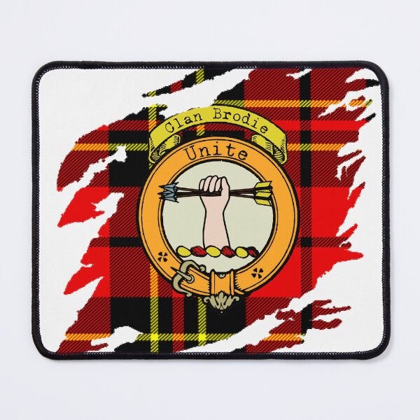 Item preview, Brodie Clan Crest Scottish Surname Tartan designed and sold by BagTown Clans.