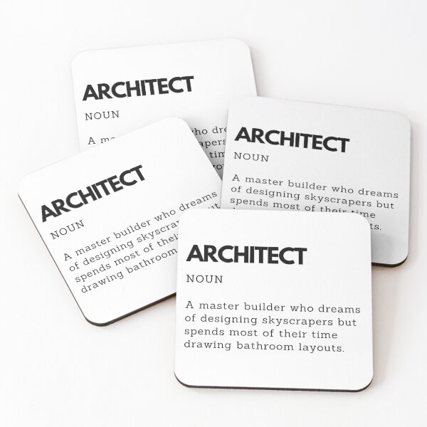 Item preview, Architect Definition | Funny Gift for Architect designed and sold by PakoArtStudio.