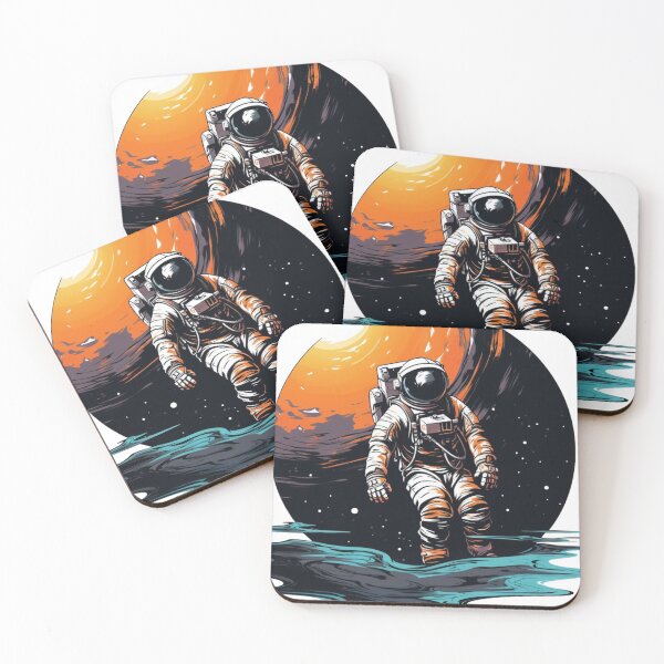 Item preview, Astronaut Journey of Weightlessness Amongst the Stars designed and sold by 99belldesign.