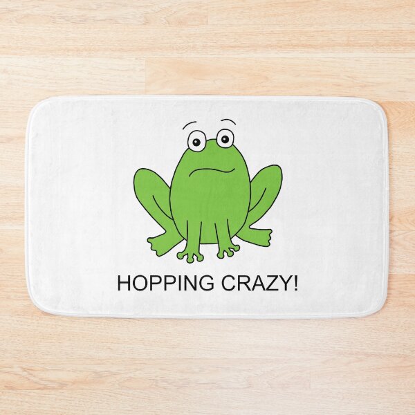 Item preview, Hopping Crazy Cartoon Frog designed and sold by Scat the cat.
