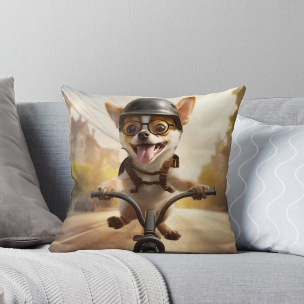 Item preview, AngelSmiles - Canine Comedy: The Cycling Chihuahua Takes Center Stage designed and sold by Angelsmiles.