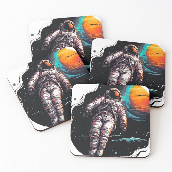 Item preview, Astronaut Journey of Weightlessness Amongst the Stars designed and sold by 99belldesign.