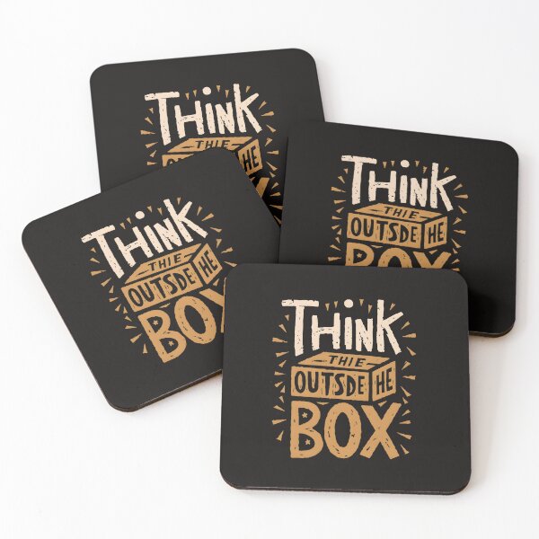 Item preview, Think Outside The Box - Embrace Creativity & Innovation designed and sold by MiSuPa.
