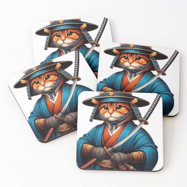 Item preview, Cat Samurai designed and sold by USE-NAME.