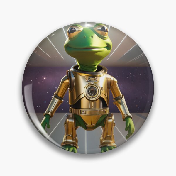 Item preview, Frog Robot in galaxy designed and sold by BotunPeony.