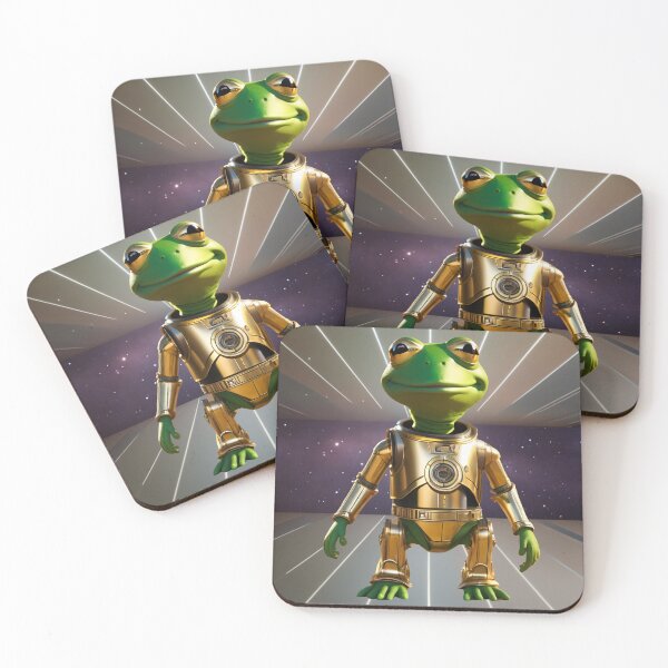 Item preview, Frog Robot in galaxy designed and sold by BotunPeony.