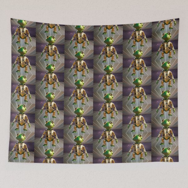Item preview, Frog Robot in galaxy designed and sold by BotunPeony.