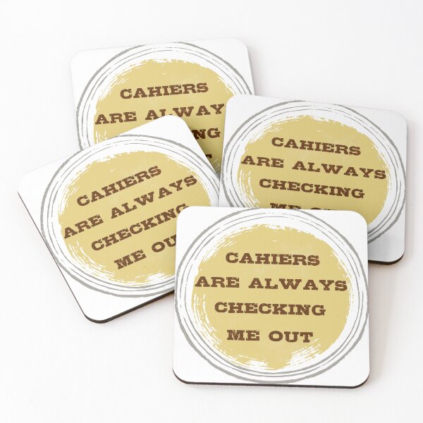Item preview, Cahiers Are Always Checking Me Out designed and sold by SimpleP.